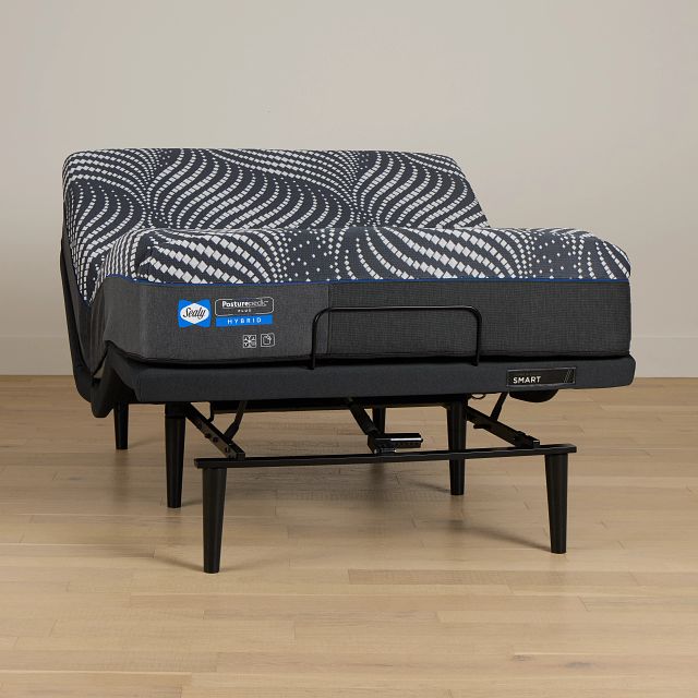 Sealy Posturepedic Plus High Point 14" Firm Ergo Smart Adjustable Mattress Set