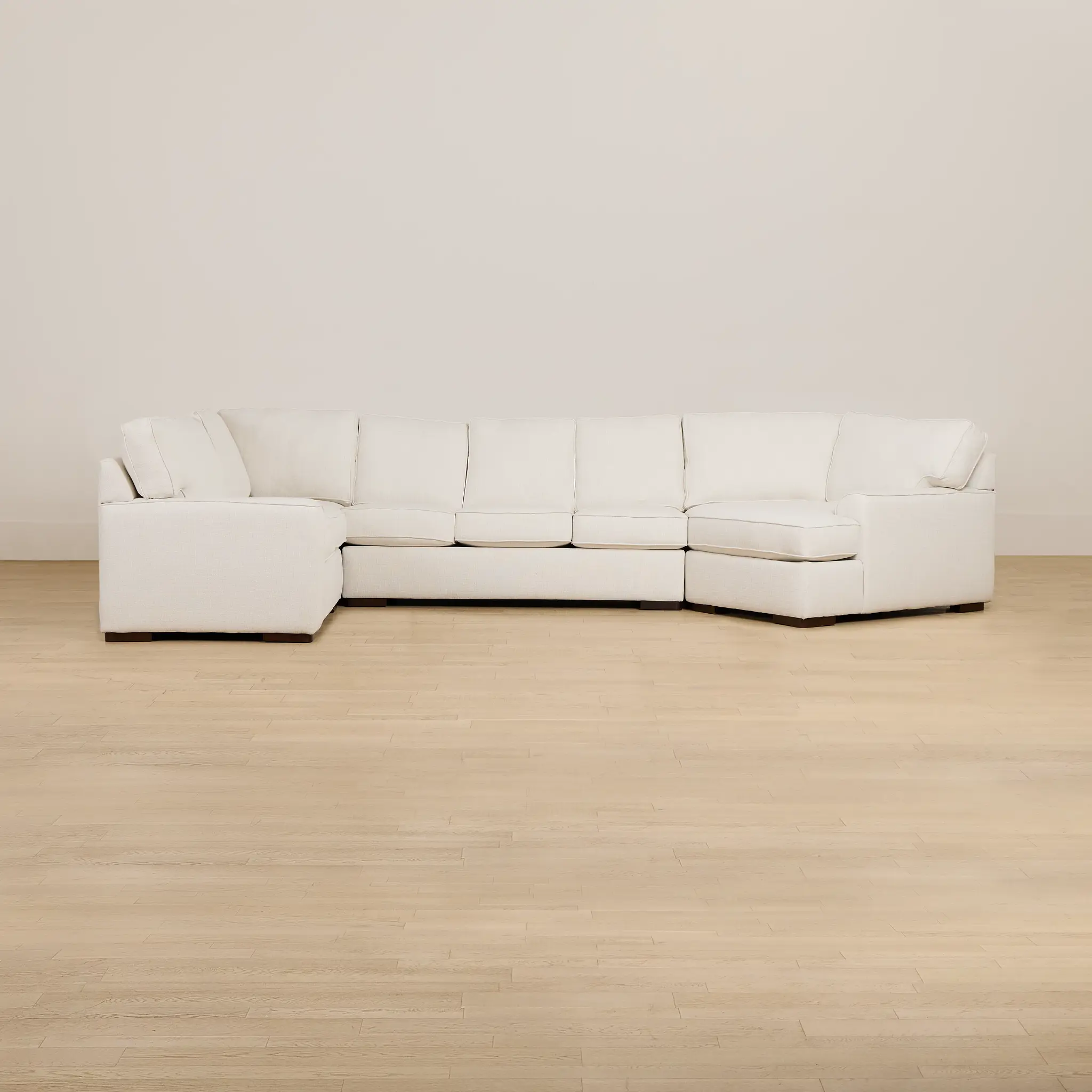Sinclair Light Beige Fabric Right Cuddler Memory Foam Sleeper Sectional Sinclair Light Beige Fabric Right Cuddler Memory Foam Sleeper Sectional