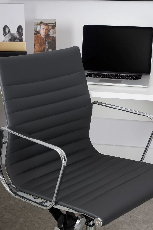 Mateo Gray Desk Chair