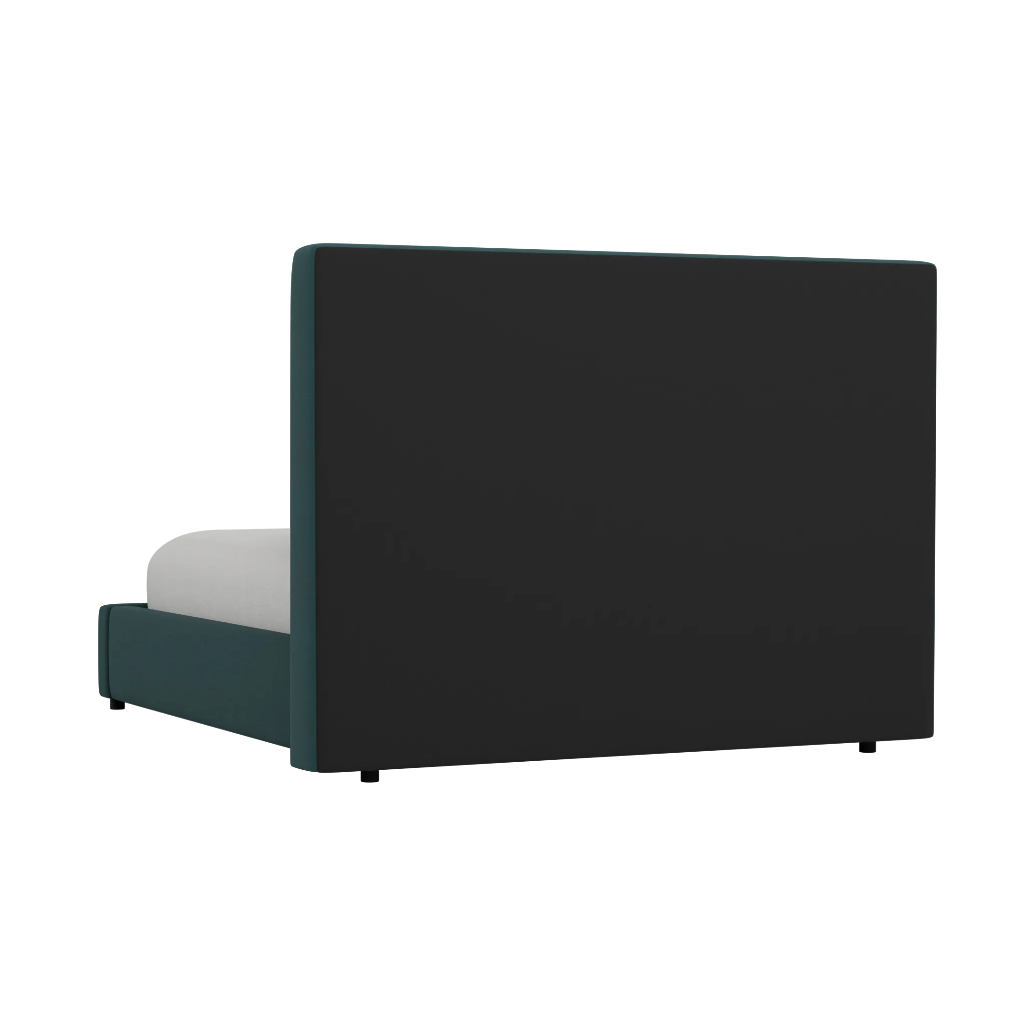 Grayton Joya Green 54" Upholstered Platform Bed