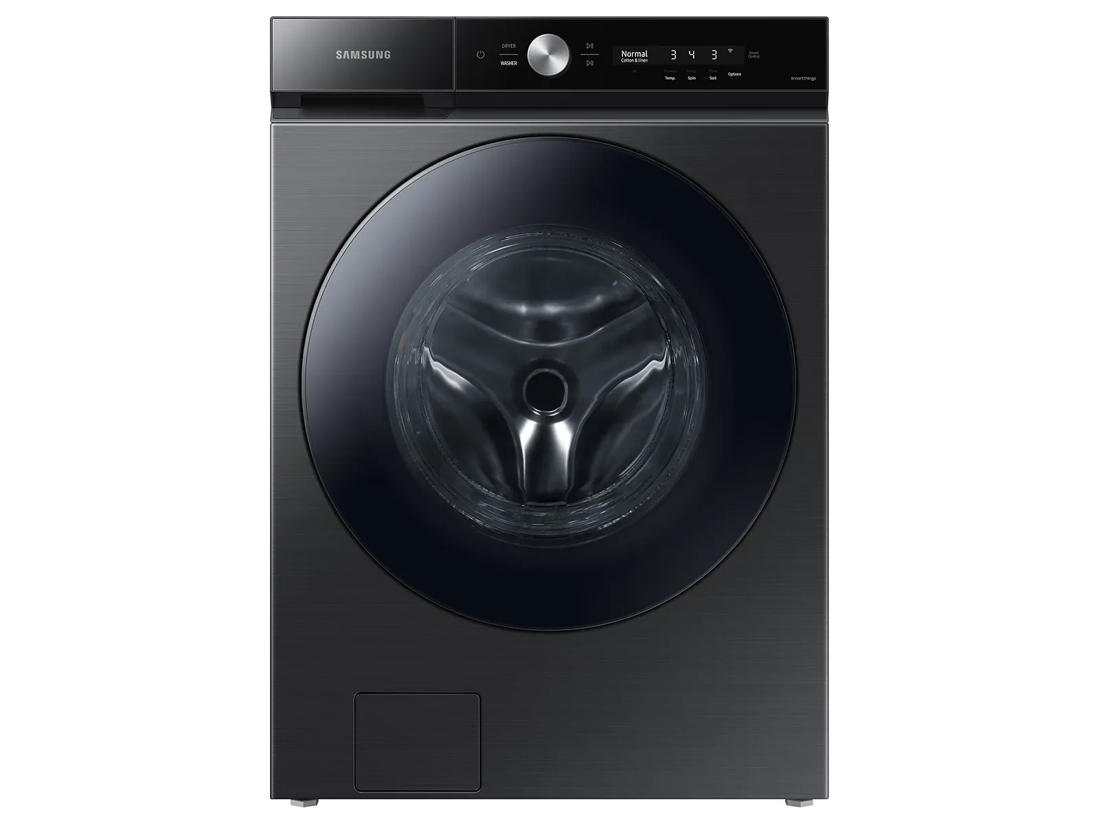 Samsung Bespoke Series Black Front Load Washer