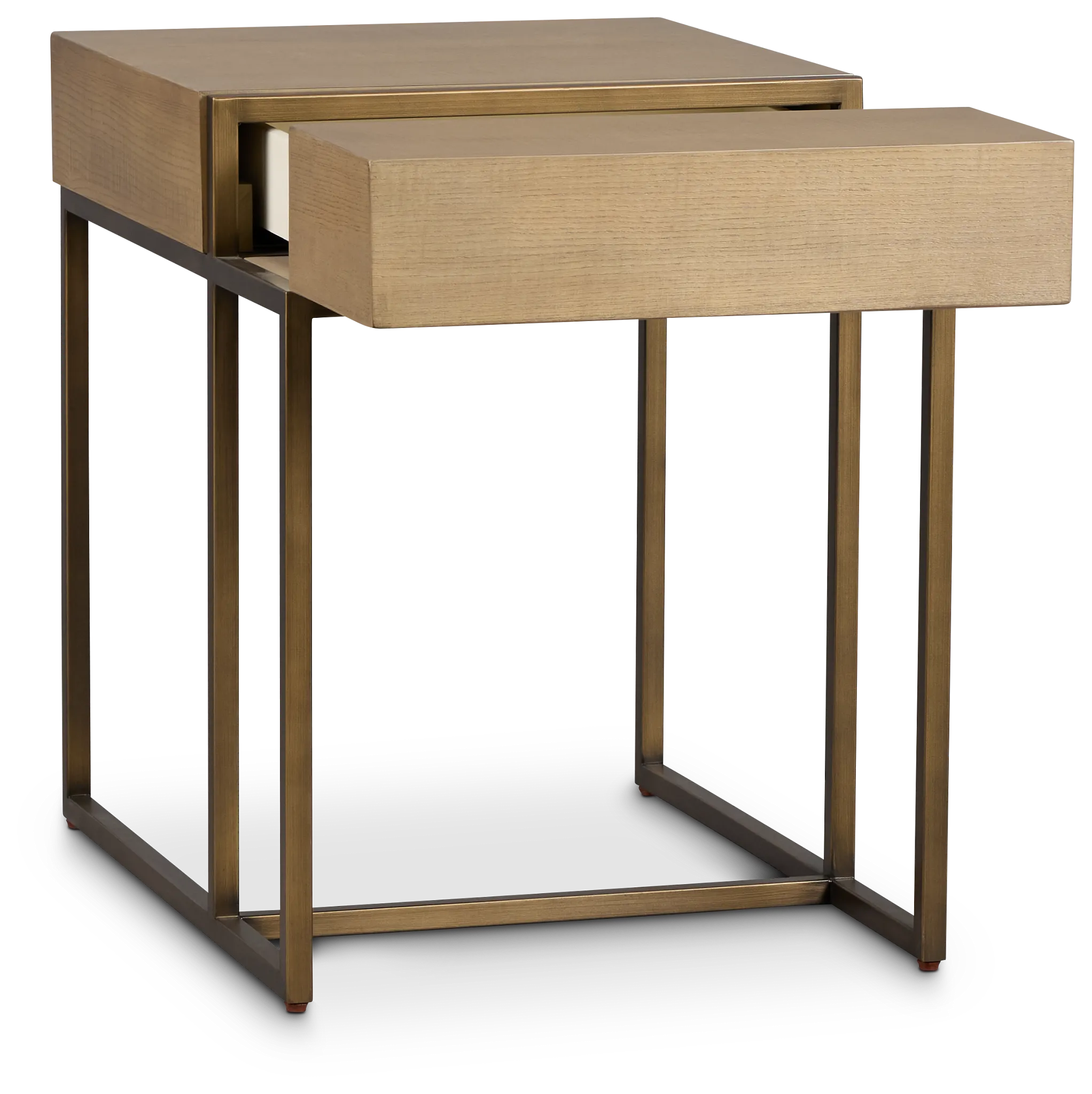 Pasadena Light Tone Rectangular End Table