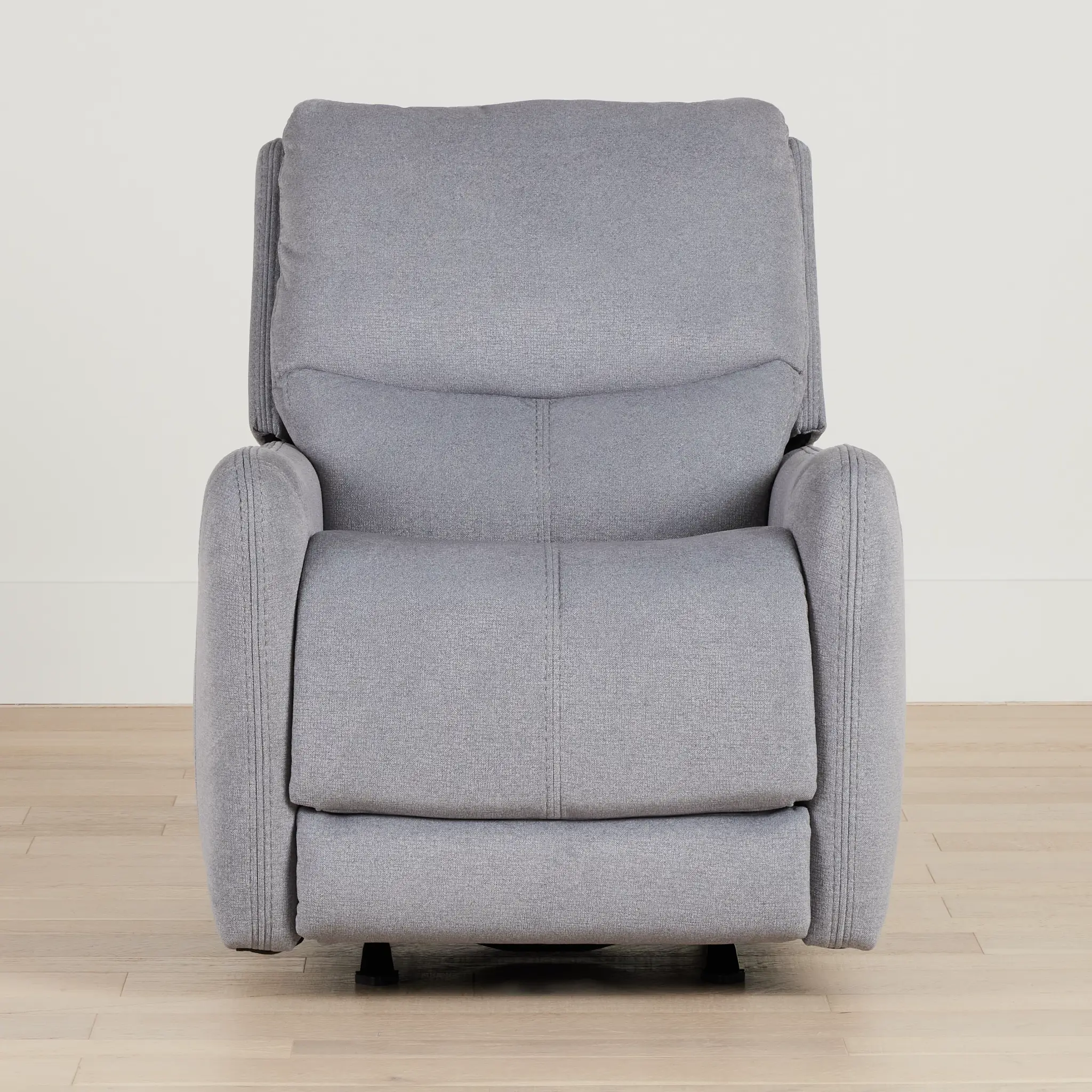 Jonas Gray Fabric Power Recliner With Heat And Massage Jonas Gray Fabric Power Recliner With Heat And Massage