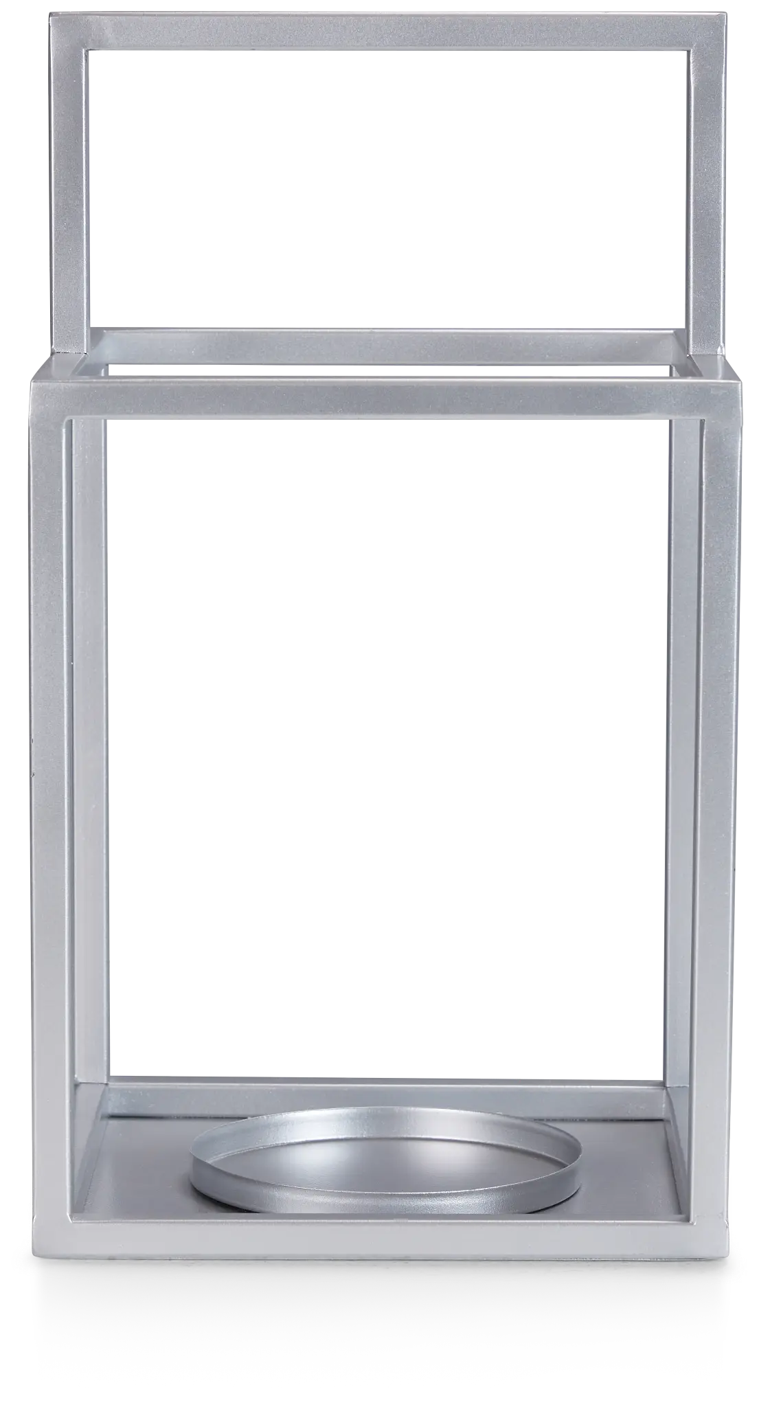 Misewell Silver Medium Lantern Misewell Silver Medium Lantern