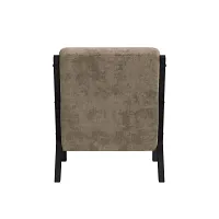 Fable Light Brown Fabric Accent Chair