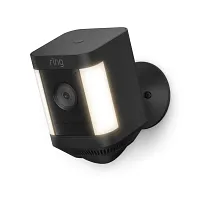 Ring Spotlight Cam Plus Battery Black Outdoor Security Cameras