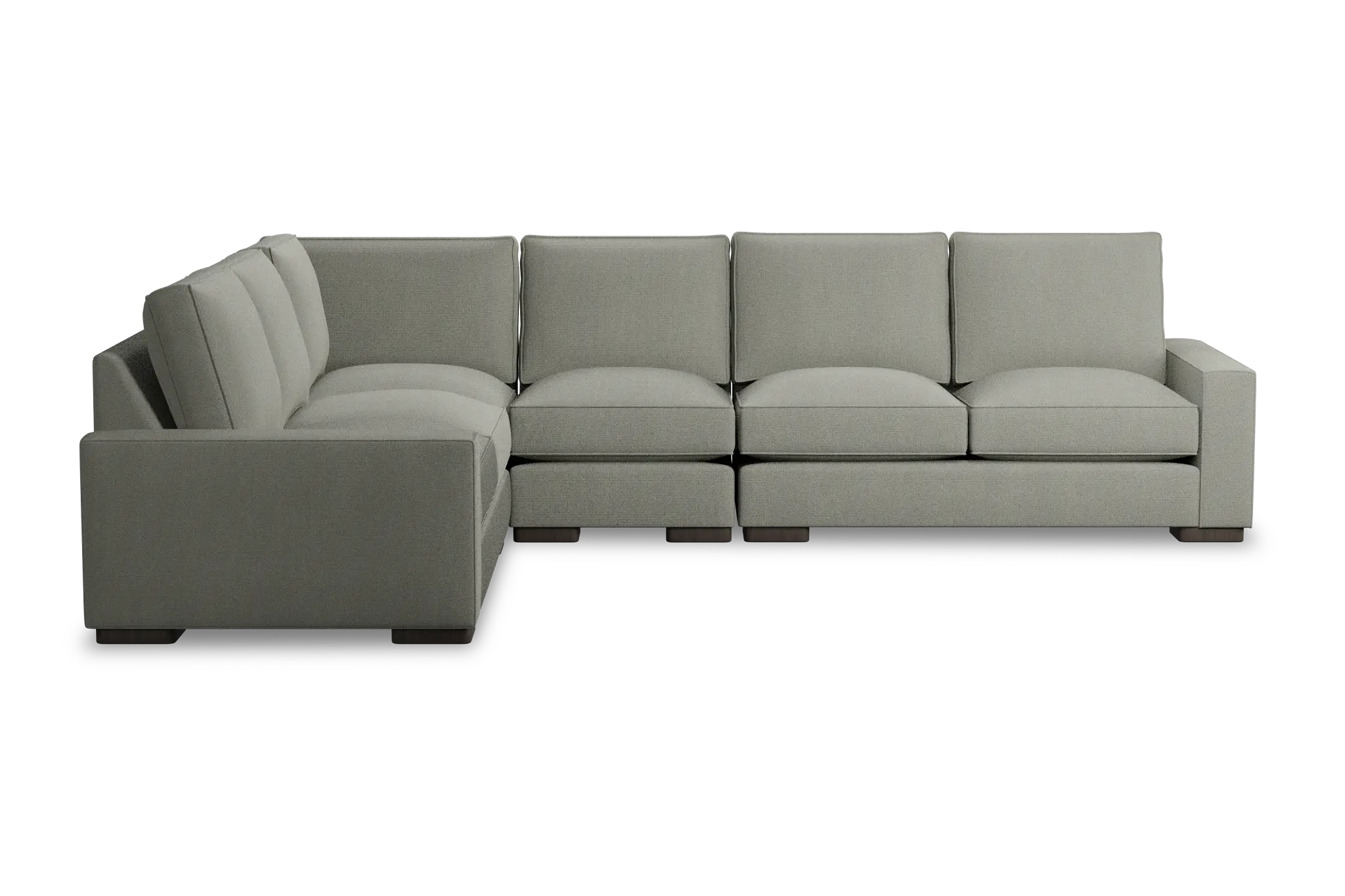Edgewater Delray Pewter Medium Two-arm Sectional Edgewater Delray Pewter Medium Two-arm Sectional
