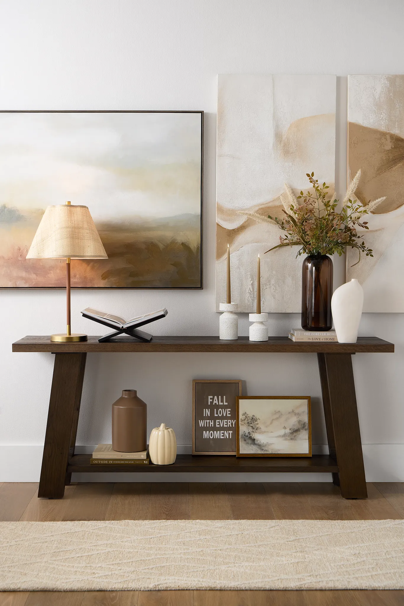 Rochester Dark Tone Console Table