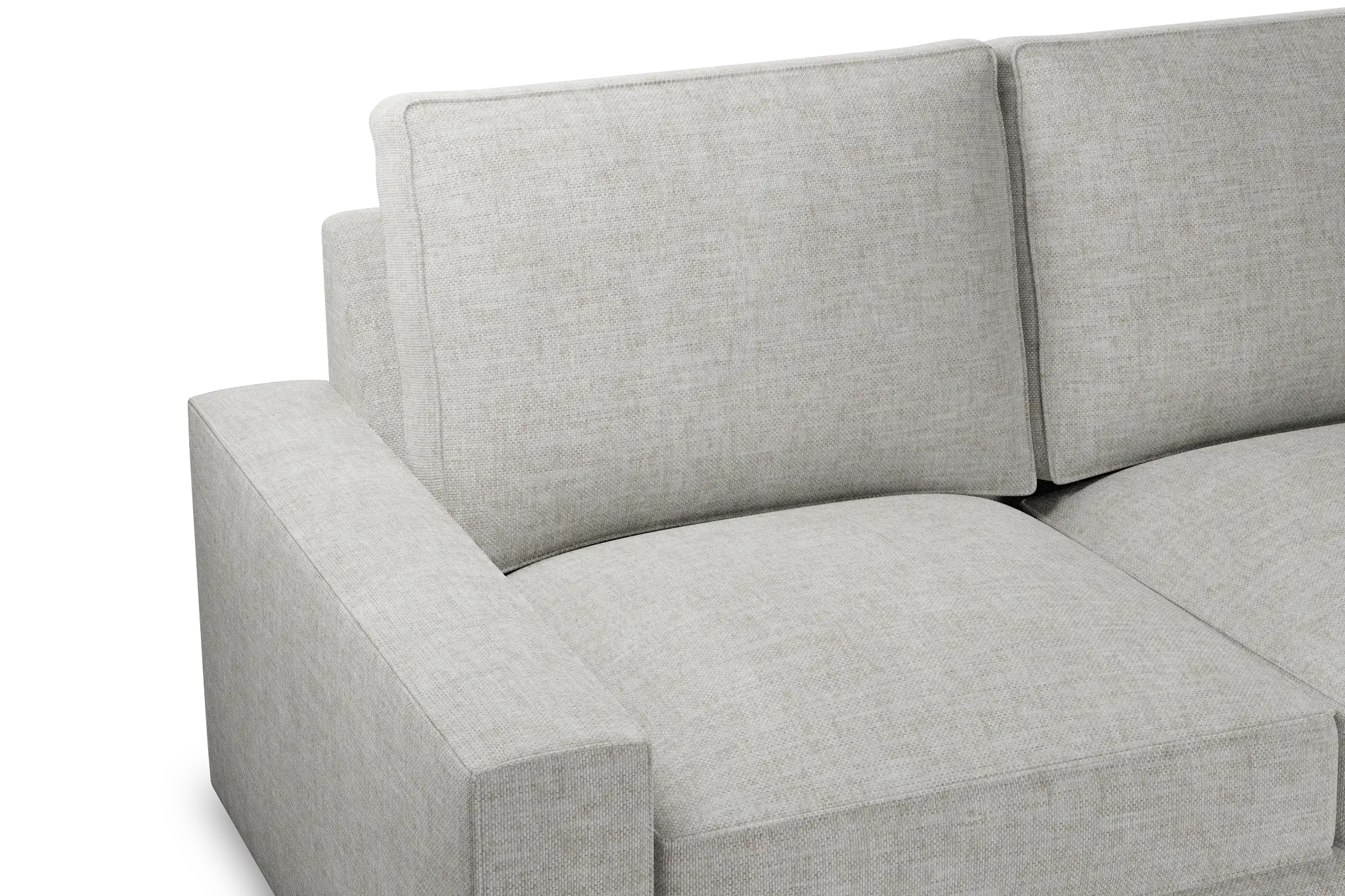 Edgewater Elevation Khaki Medium Two-arm Sectional Edgewater Elevation Khaki Medium Two-arm Sectional