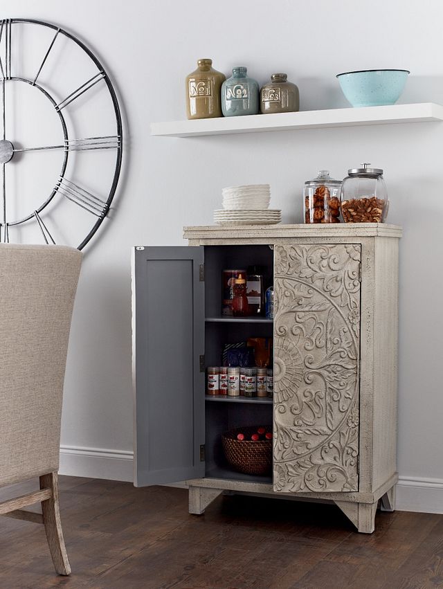 Indra Ivory Two-door Cabinet