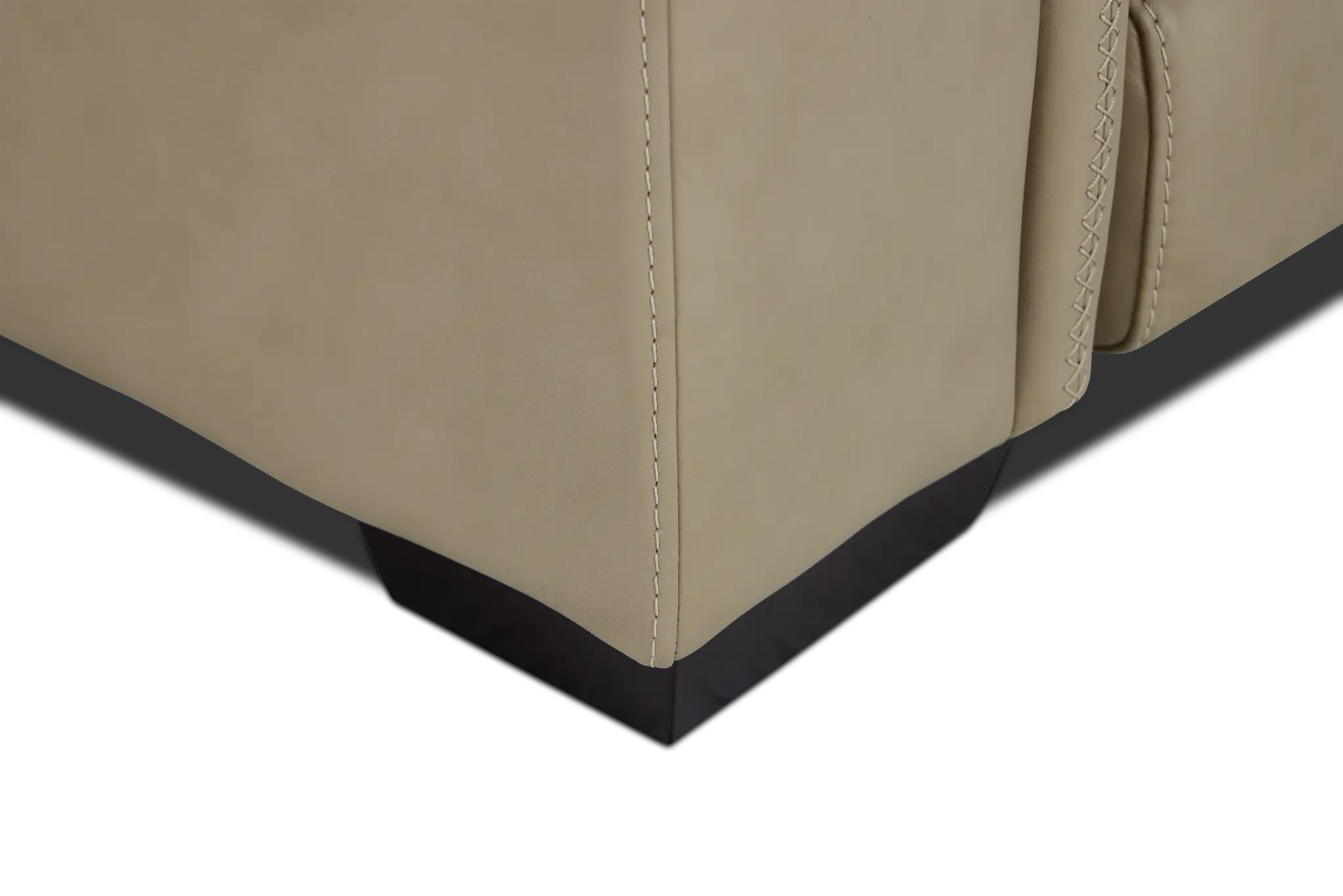 Ainsley Beige Leather Power Recliner Ainsley Beige Leather Power Recliner