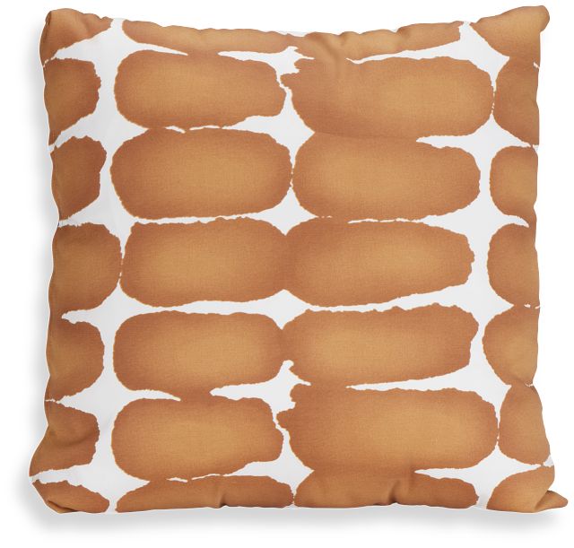 Shiba Dot Light Brown 20" Indoor/outdoor Accent Pillow