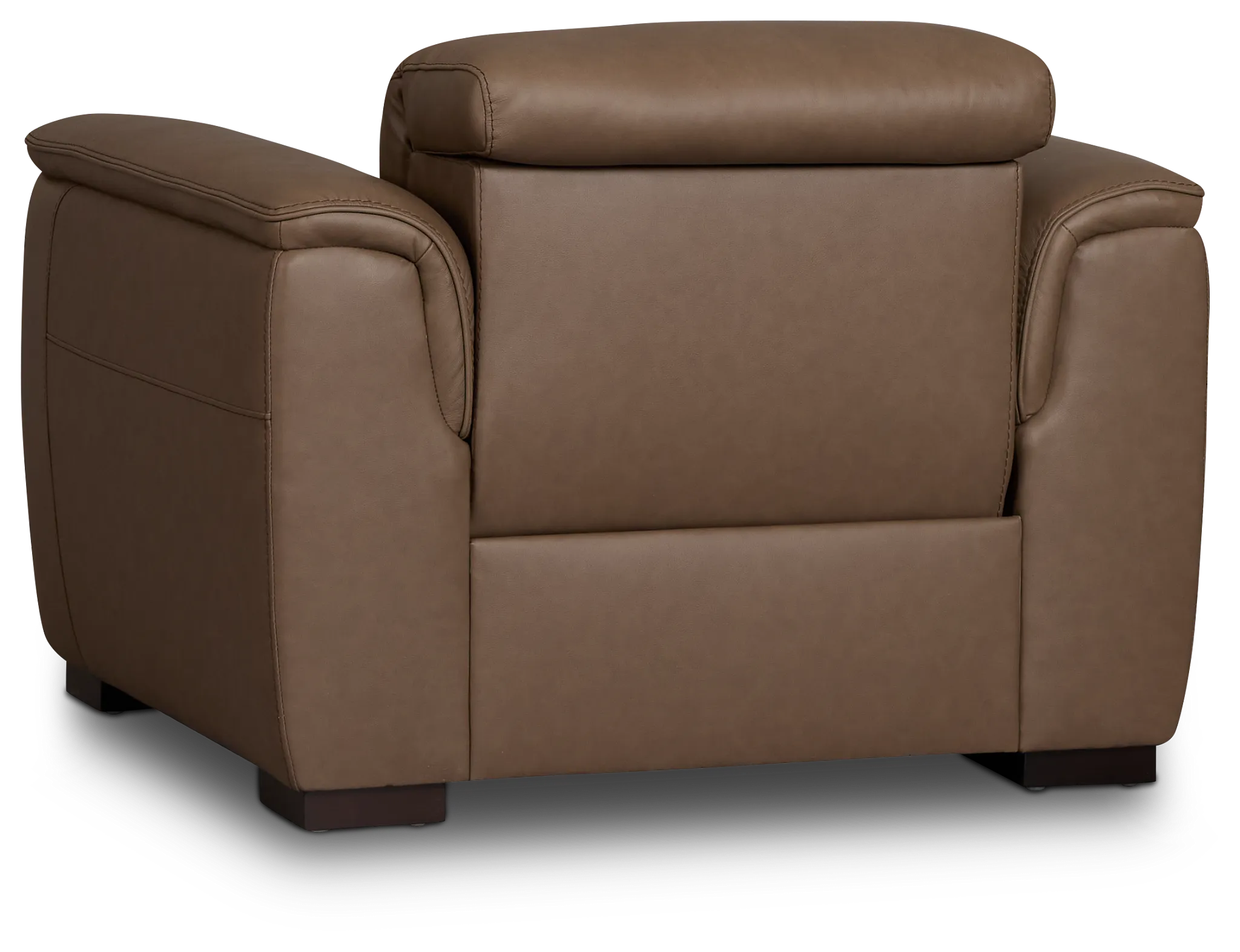 Flexsteel Brodie Dark Brown Lthr/vinyl Power Recliner