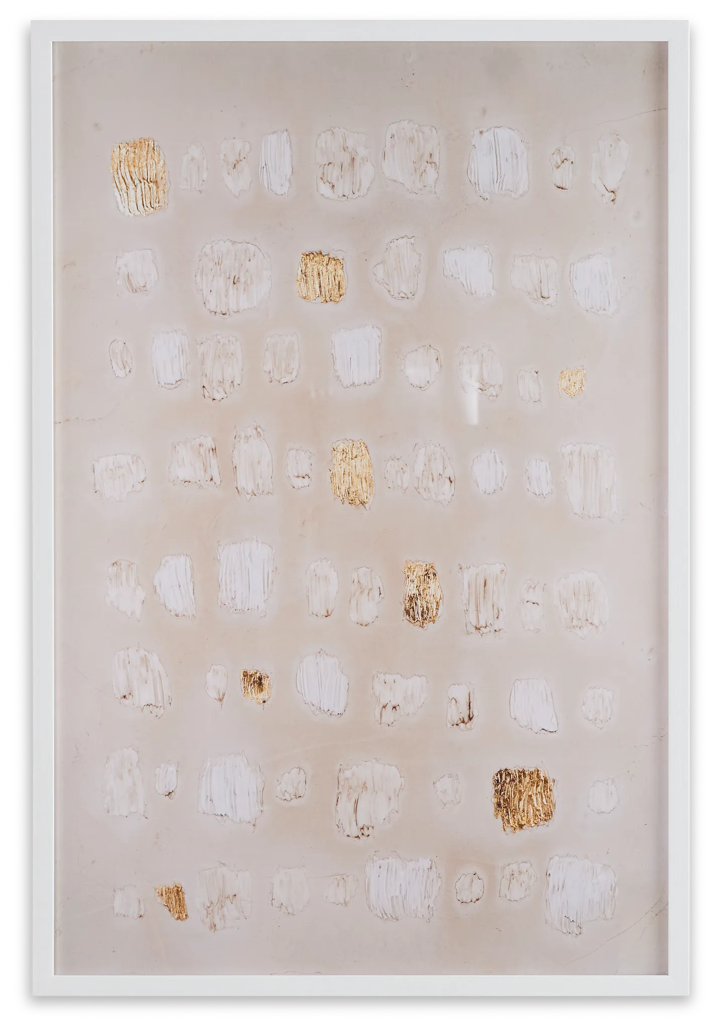 Tilas Light Beige Framed Wall Art