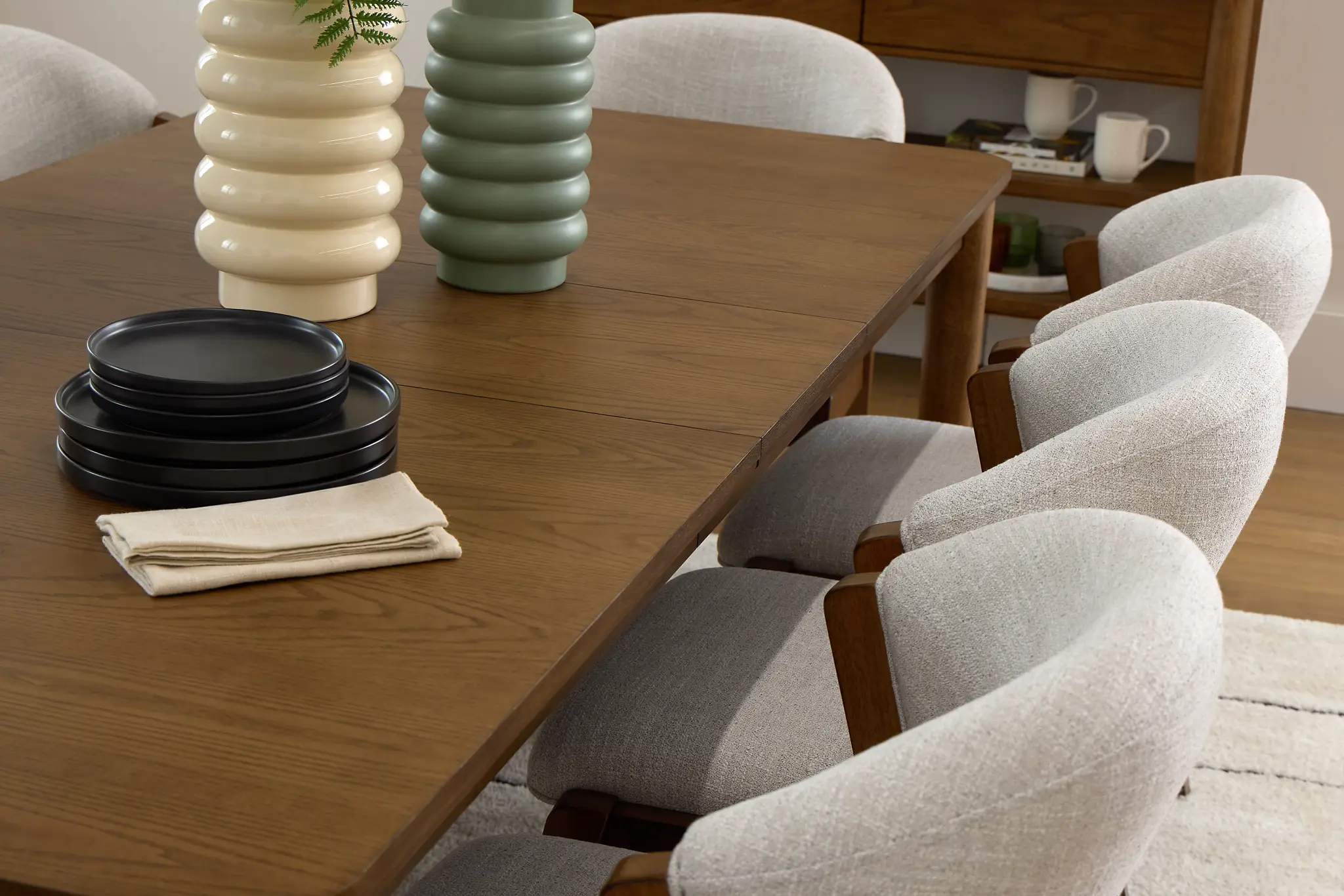 Rockford Light Tone Rectangular Table Rockford Light Tone Rectangular Table