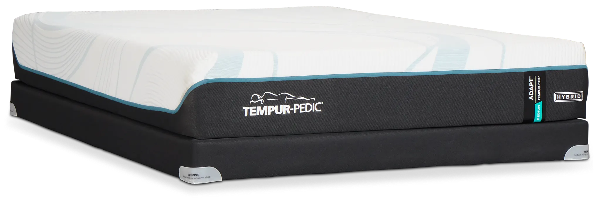 Tempur-pedic Tempur-adapt Medium Hybrid Low-profile Mattress Set