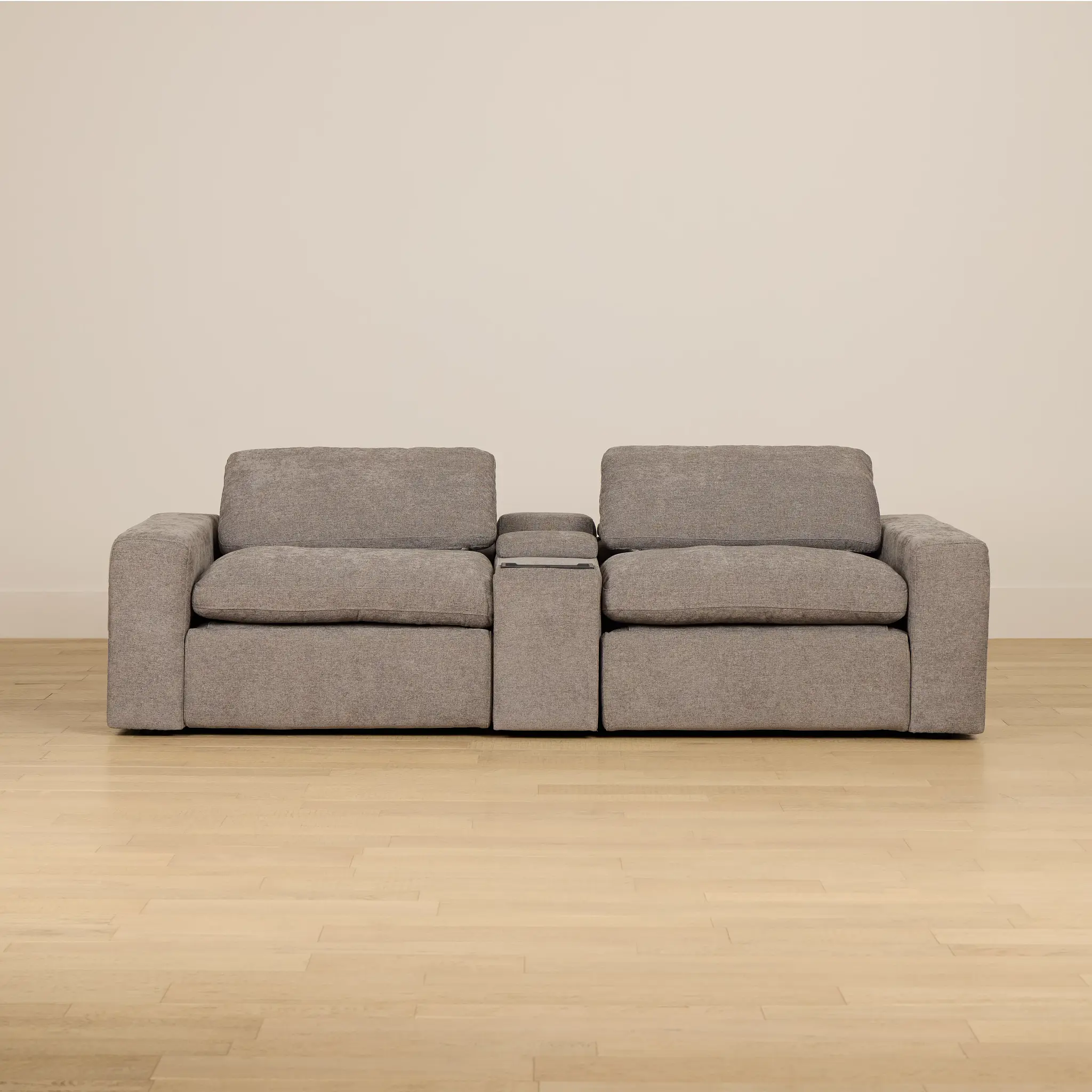 Drift Dark Gray Fabric Power Reclining Console Loveseat Drift Dark Gray Fabric Power Reclining Console Loveseat