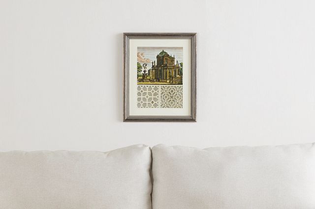 Resorts Gray Framed Wall Art