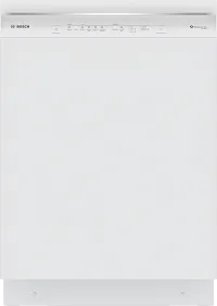Bosch 300 Series White 24" Built In Dishwasher
