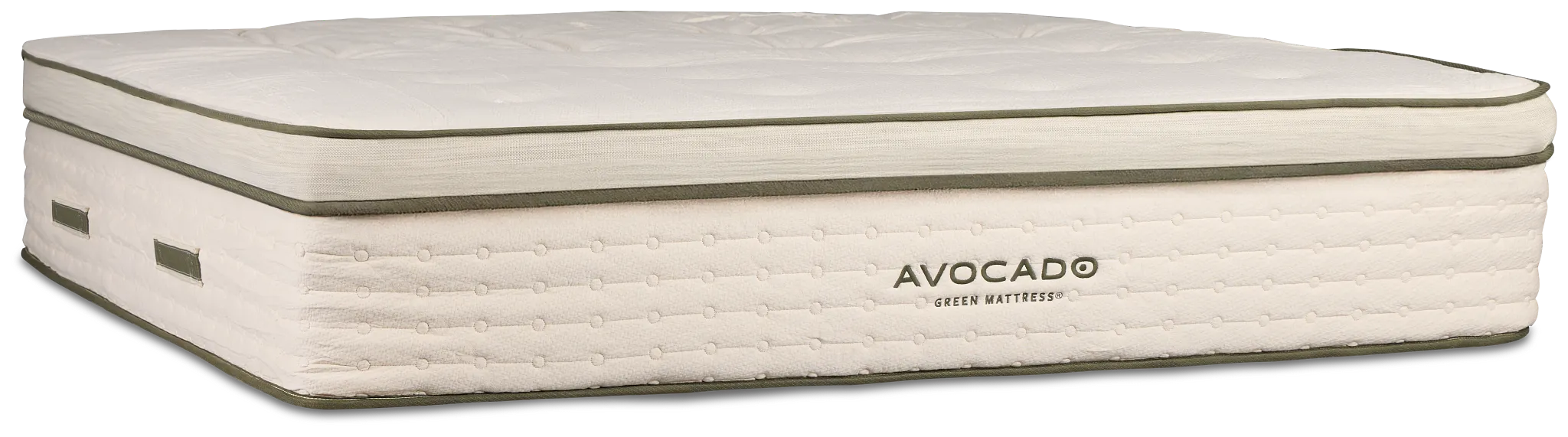 Avocado Green 15.50" Plush Box Top Mattress
