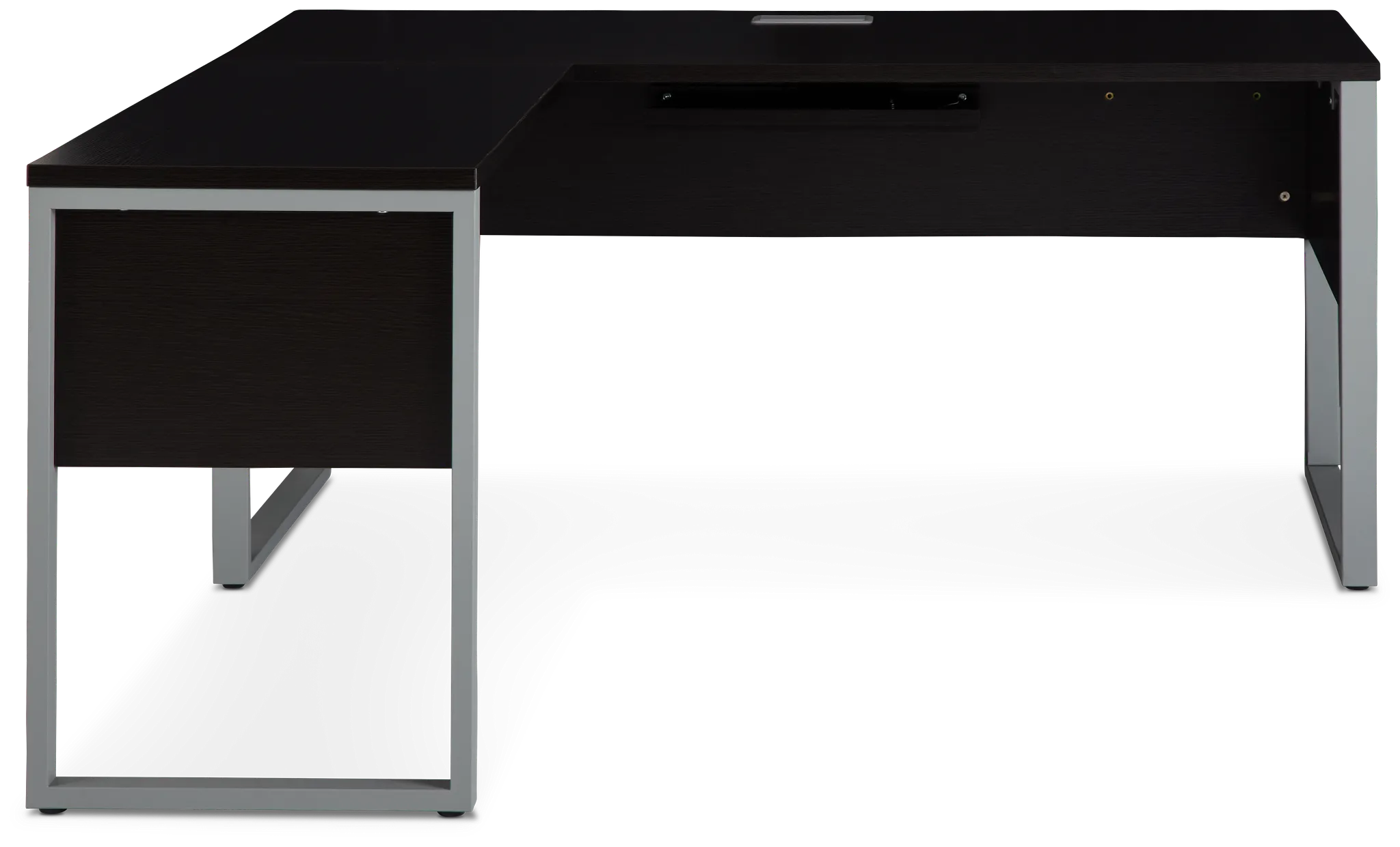 Clark Dark Tone 47" Return Desk