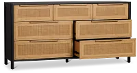 Pacific Two-tone 7-drawer Dresser
