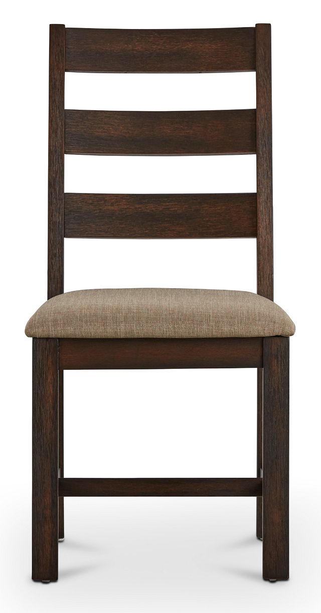 Holden Dark Tone Upholstered Side Chair (4)