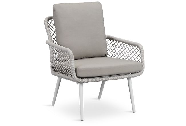 Andes Gray Woven Chair