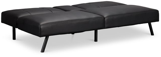 Andes Black Micro Sofa Futon