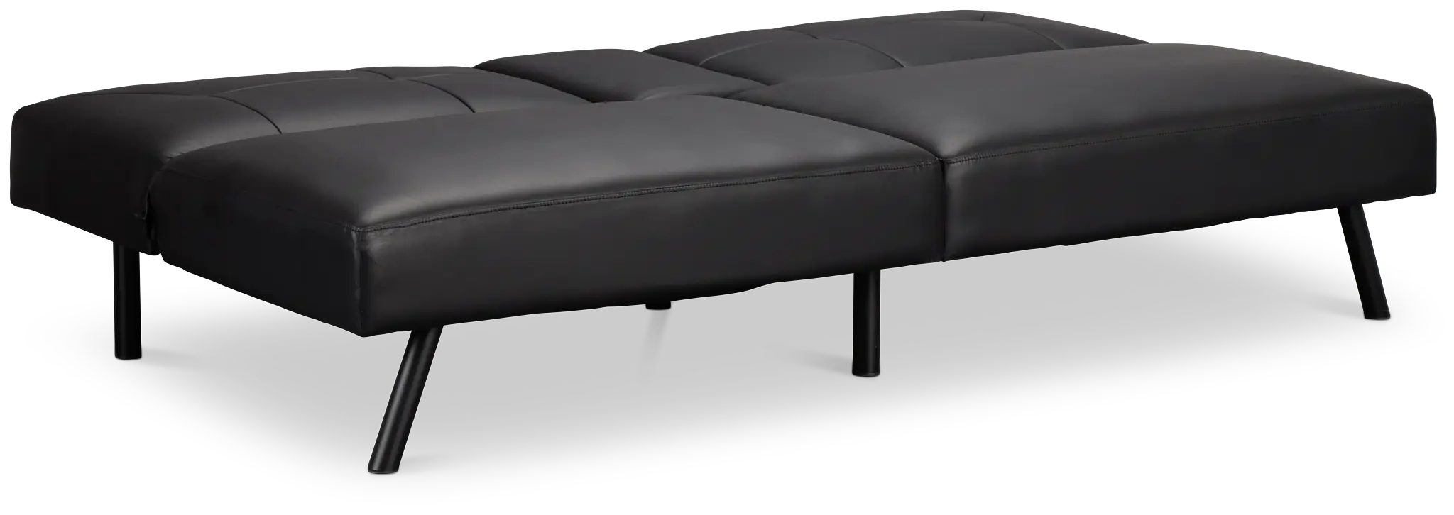 Andes Black Micro Sofa Futon Andes Black Micro Sofa Futon
