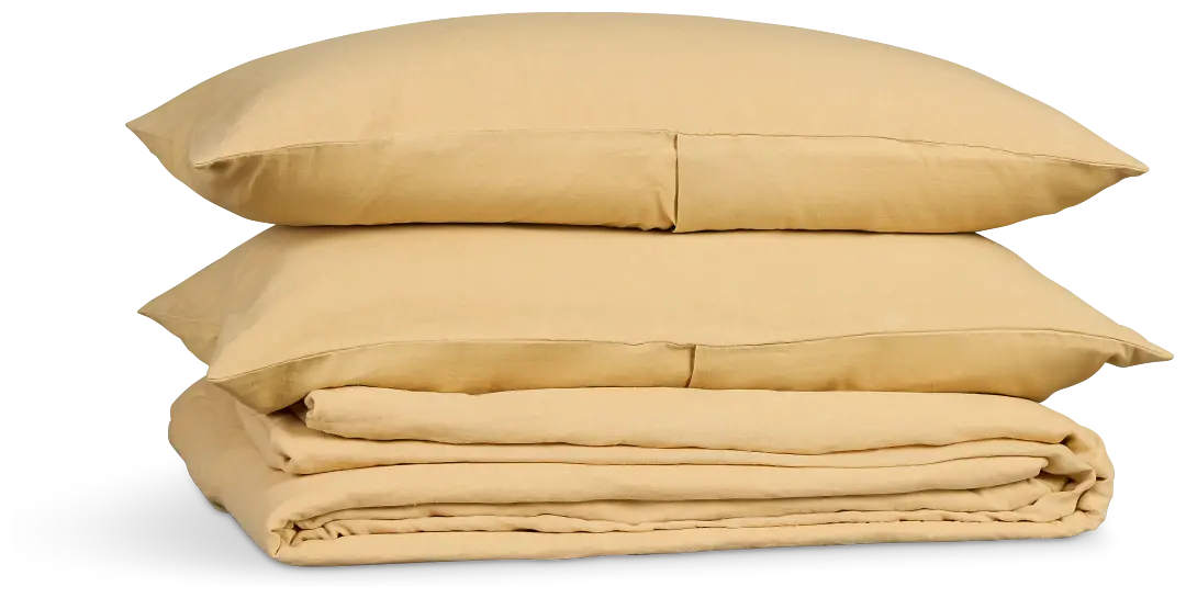 Palomis Yellow 3-piece Duvet Set Palomis Yellow 3-piece Duvet Set