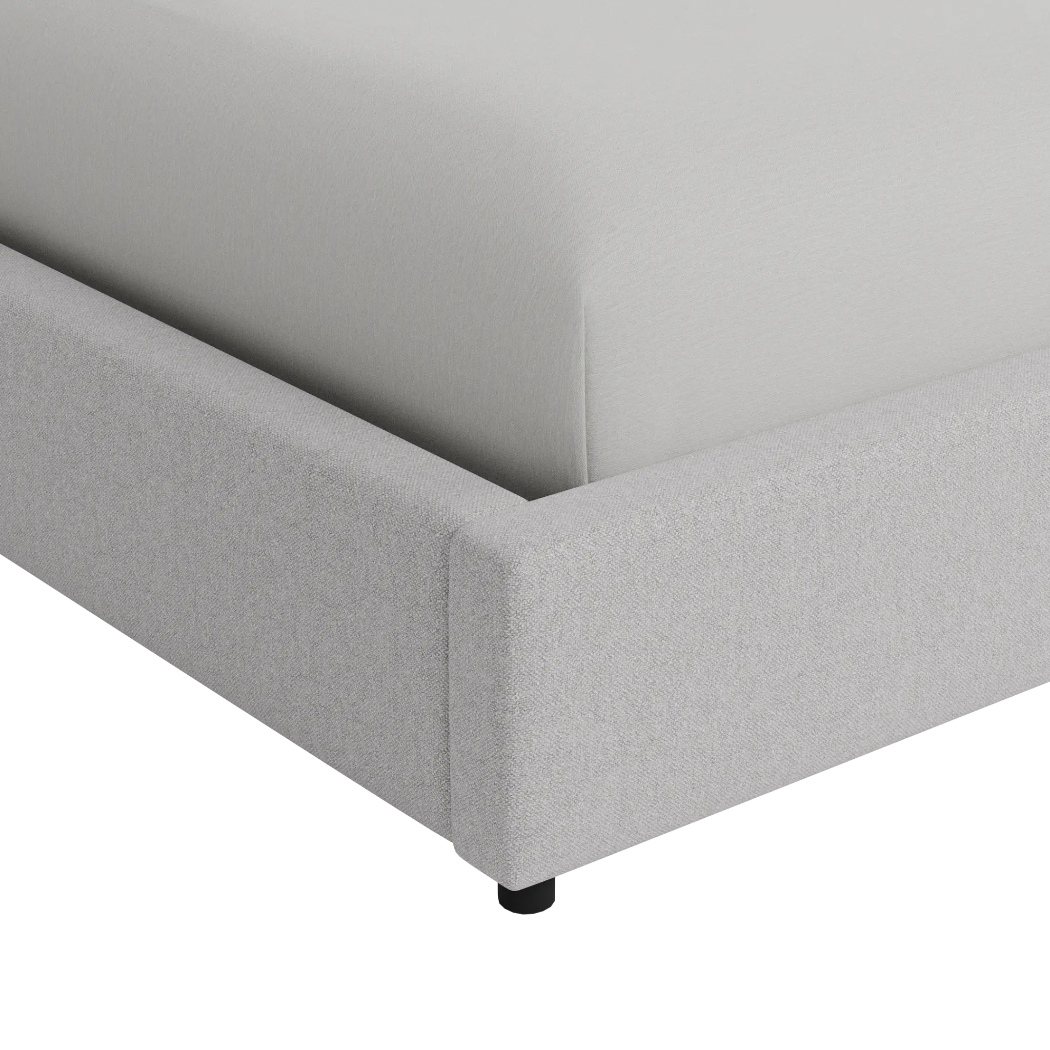 Captiva Elite Gray 48" Upholstered Shelter Bed Captiva Elite Gray 48" Upholstered Shelter Bed