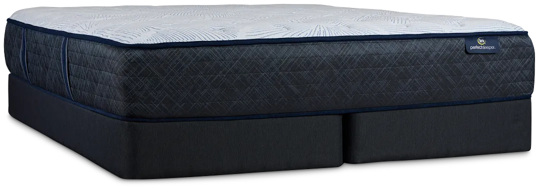 Serta Perfect Sleeper Blue Lagoon Nights Plush Mattress Set