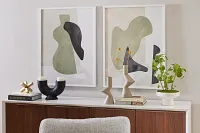 Justen Green Framed Wall Art