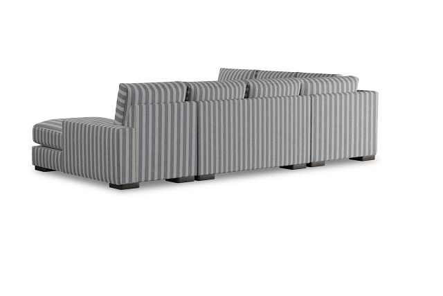 Edgewater Sea Lane Dark Blue Medium Right Chaise Sectional