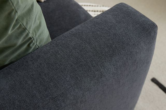 Citymod Dark Gray Fabric Small Two-arm Sectional
