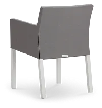 Lisbon Gray Cushioned Chair