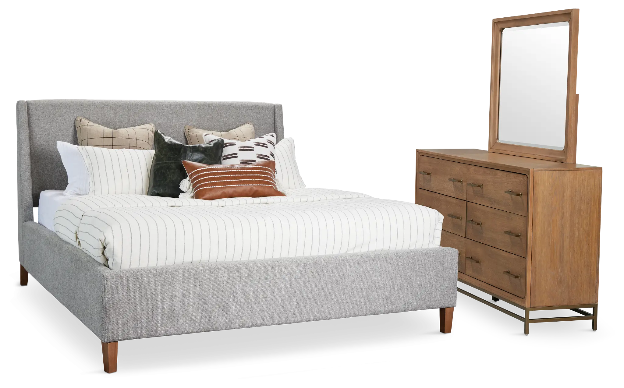 Provo Gray Uph Panel Bedroom Provo Gray Uph Panel Bedroom