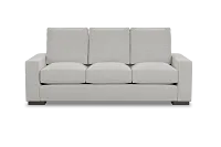 Edgewater Maguire Ivory 84" Sofa W/ 3 Cushions