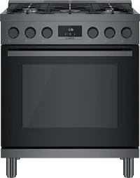 Bosch 800 Series Stainless Steel 30" Dual Fuel Range