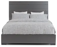 Oslo Gray Platform Bed