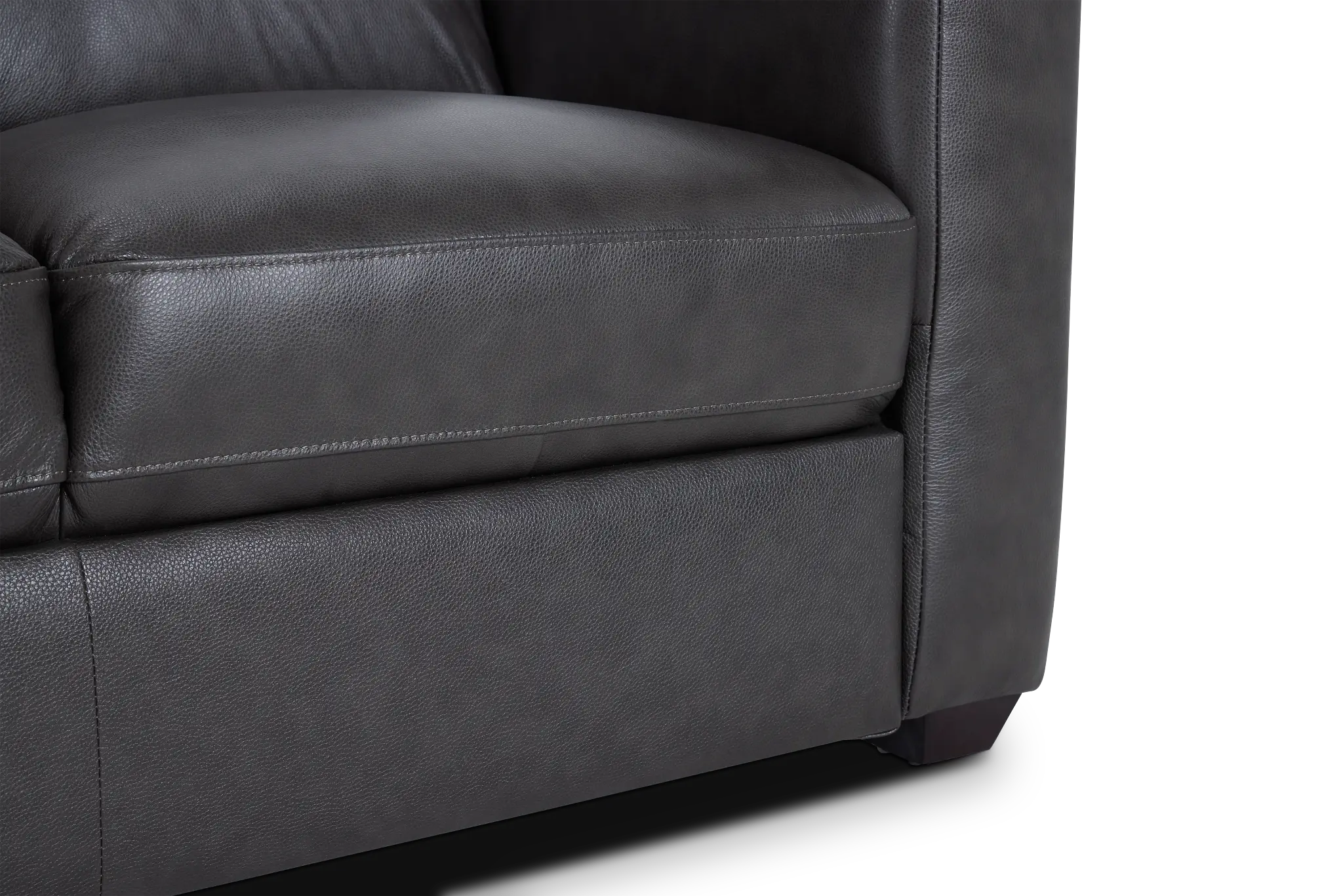 Lane Dark Gray Lthr/vinyl Sofa Lane Dark Gray Lthr/vinyl Sofa