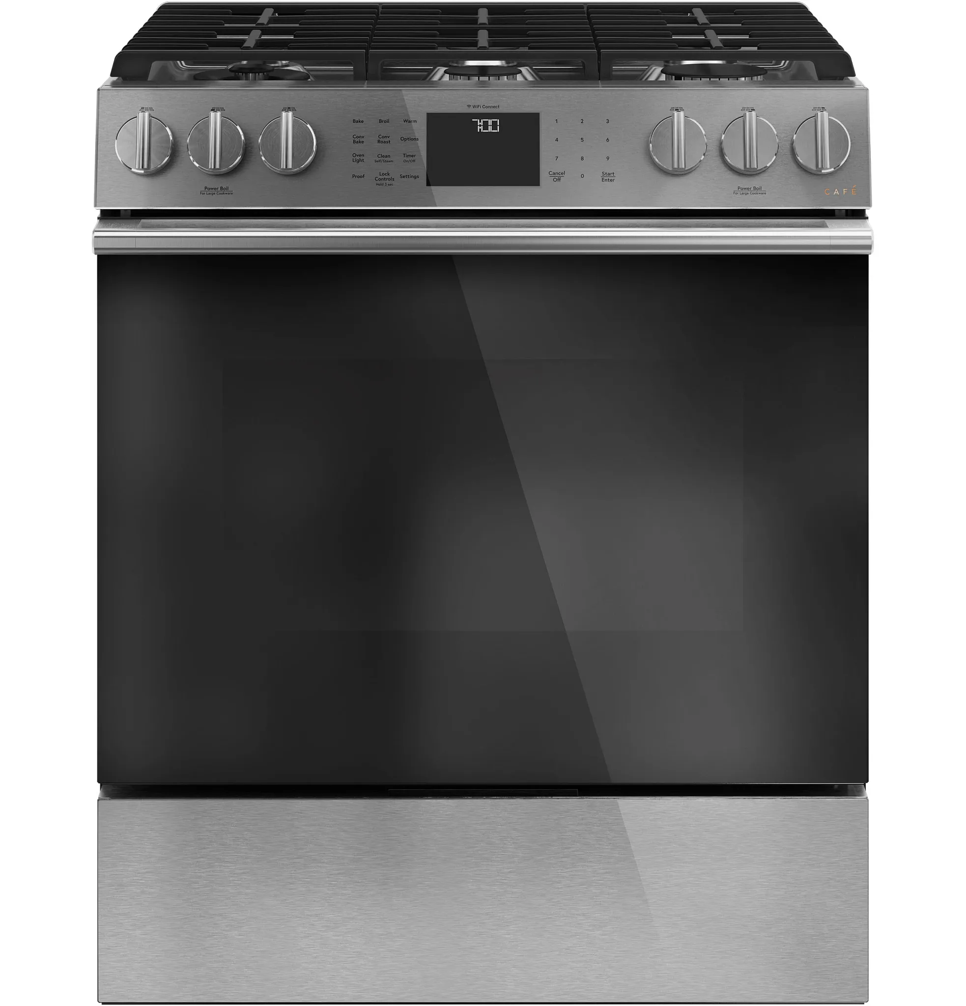 Cafe 700 Series Glass 30" Gas Range