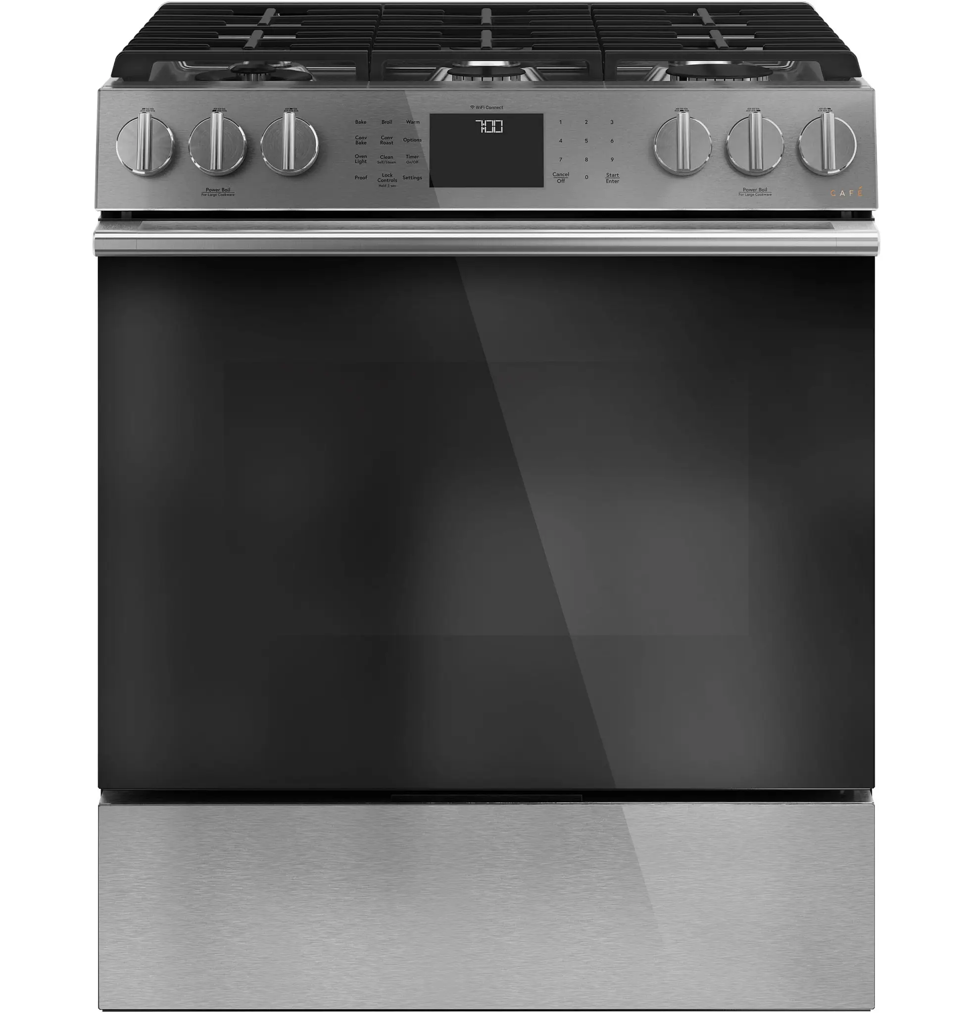 Cafe 700 Series Glass 30" Gas Range Cafe 700 Series Glass 30" Gas Range