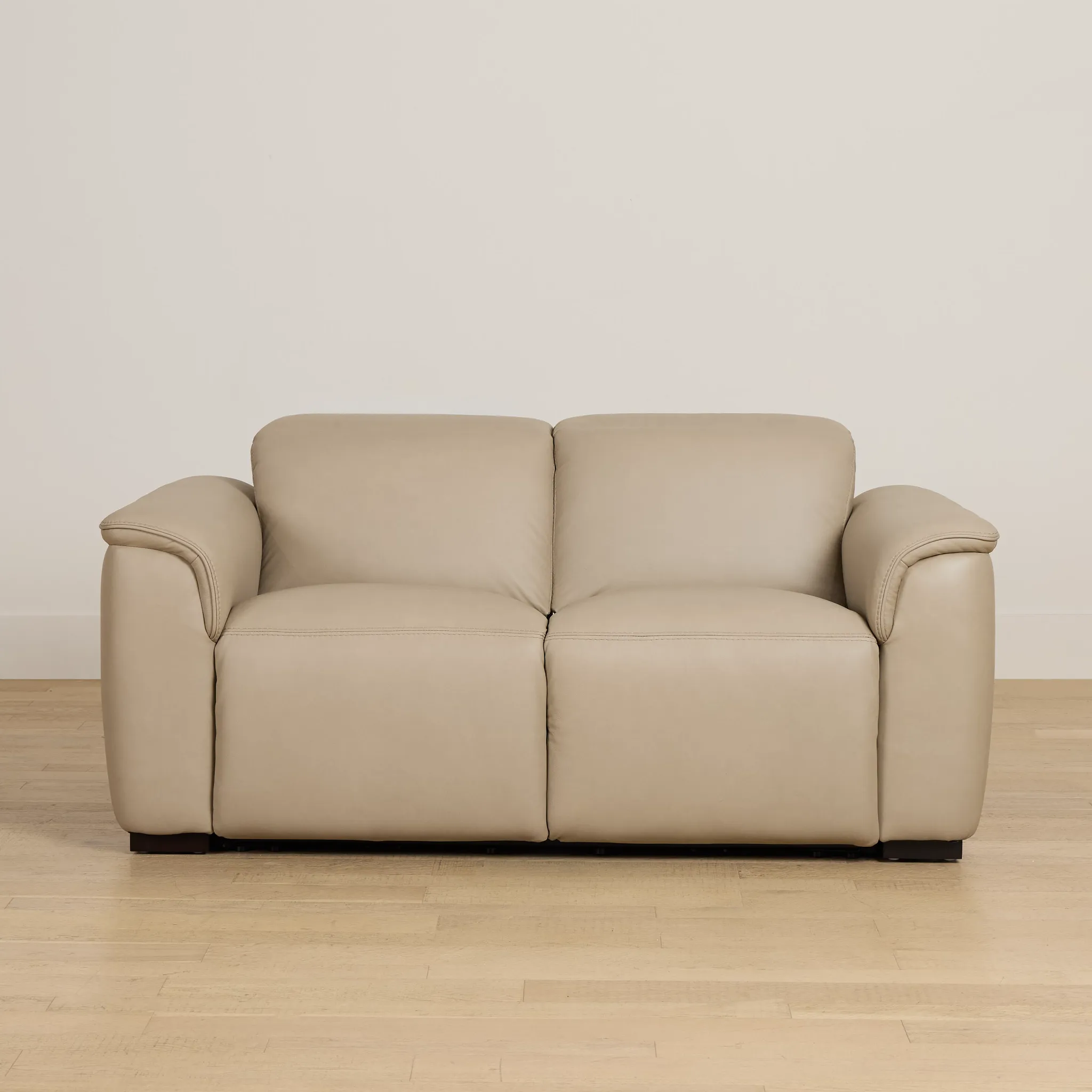 Flexsteel Brodie Taupe Lthr/vinyl Power Reclining Loveseat
