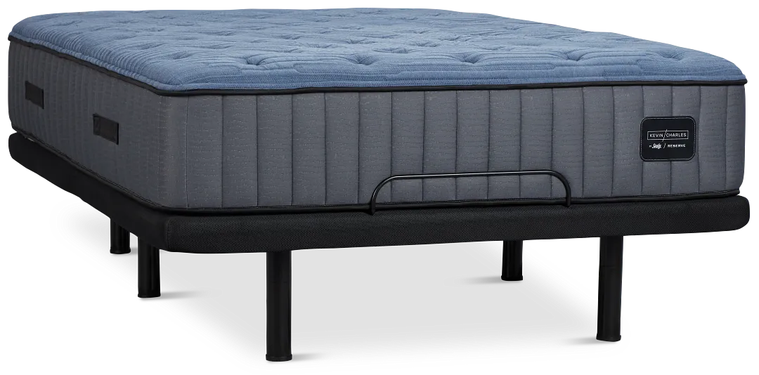 Kevin Charles By Sealy Reserve Lux Firm Plus Adjustable Mattress Set