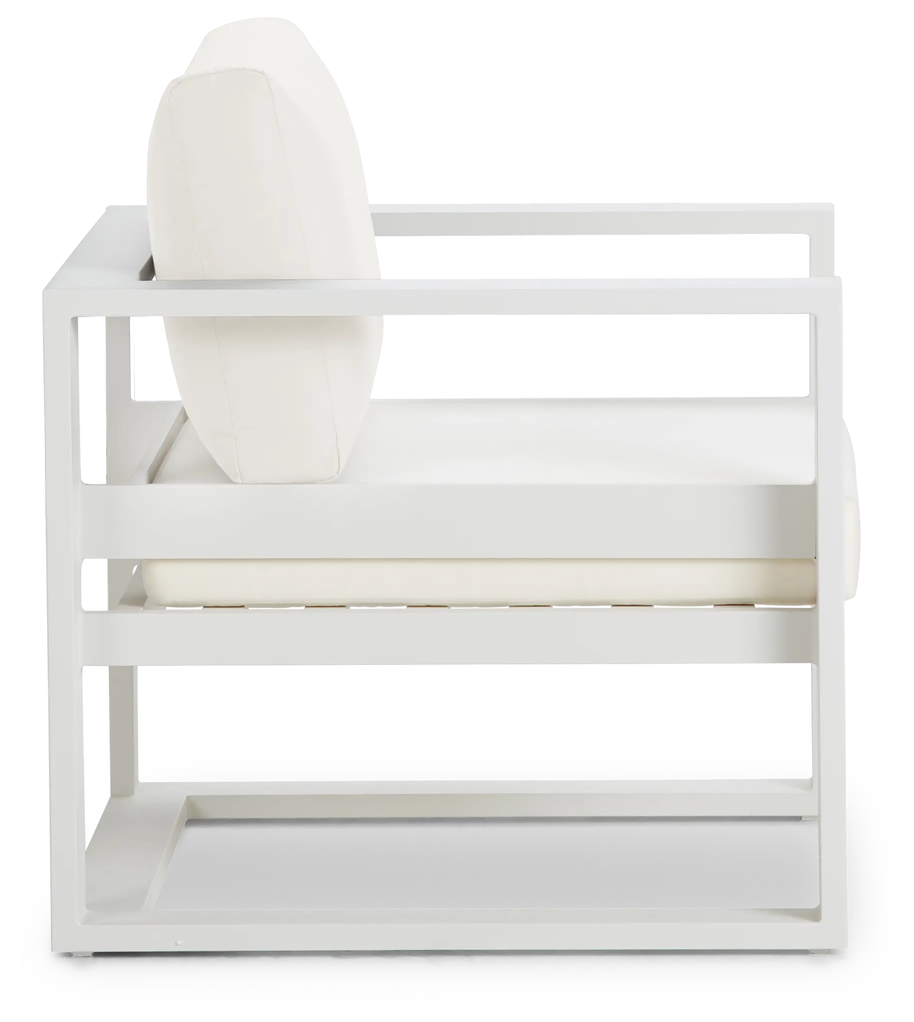 Lisbon White Aluminum Chair Lisbon White Aluminum Chair