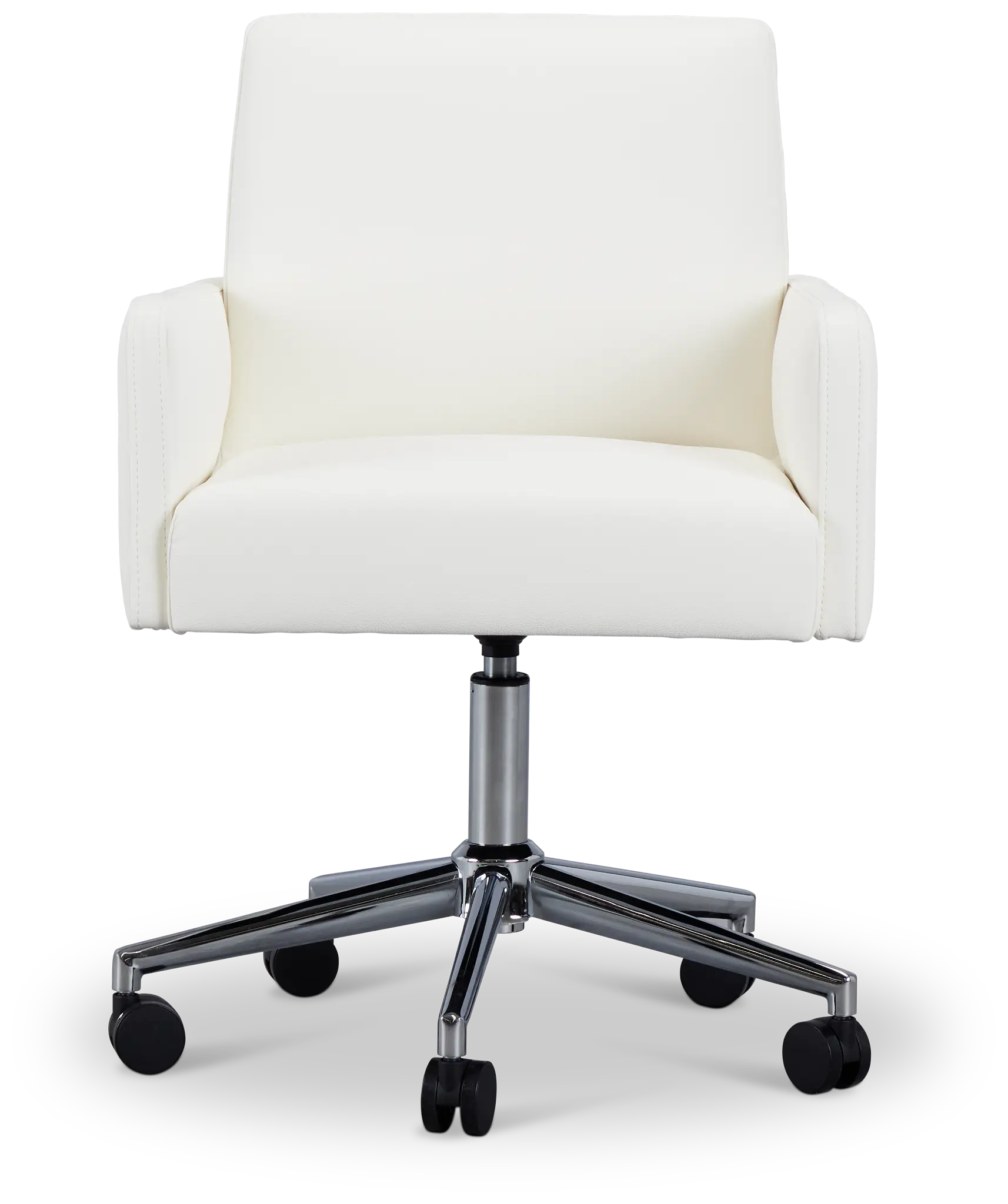 Skye White Swivel Desk Chair Skye White Swivel Desk Chair