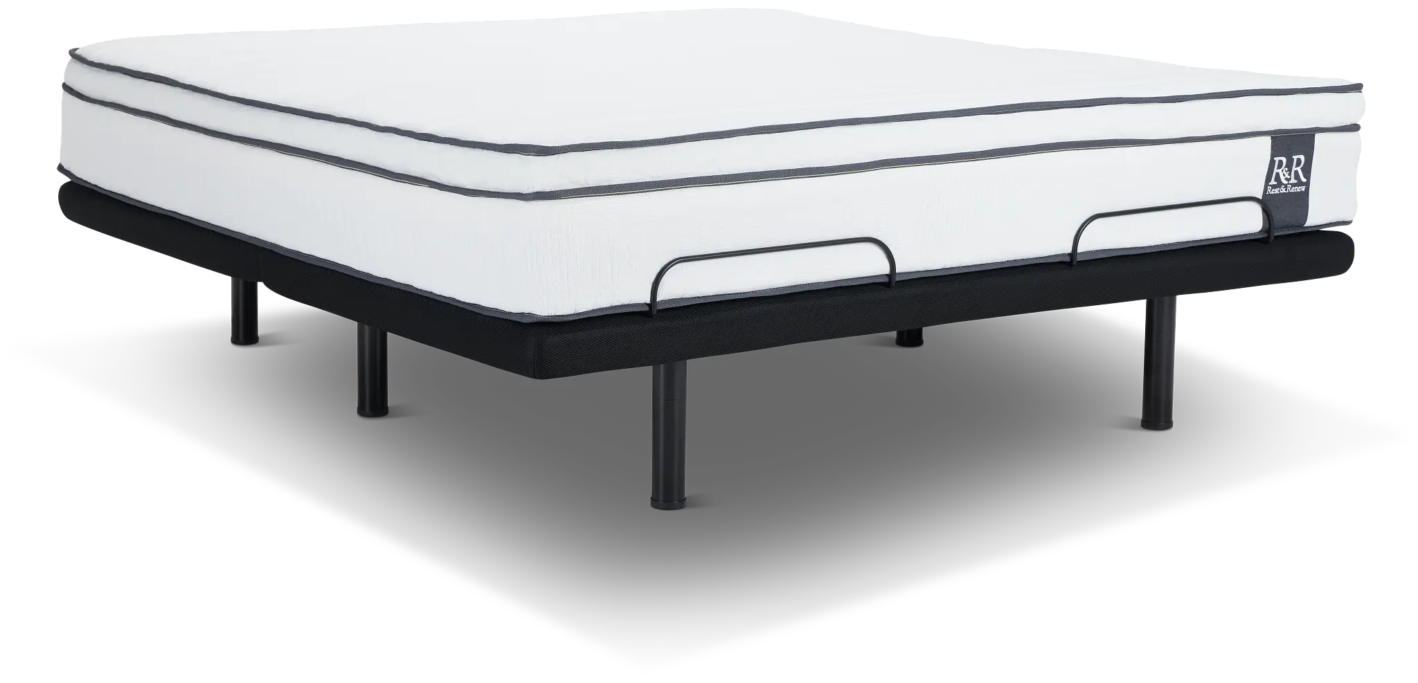 Rest & Renew By Zinus 12" Hybrid Deluxe Adjustable Mattress Set Rest & Renew By Zinus 12" Hybrid Deluxe Adjustable Mattress Set