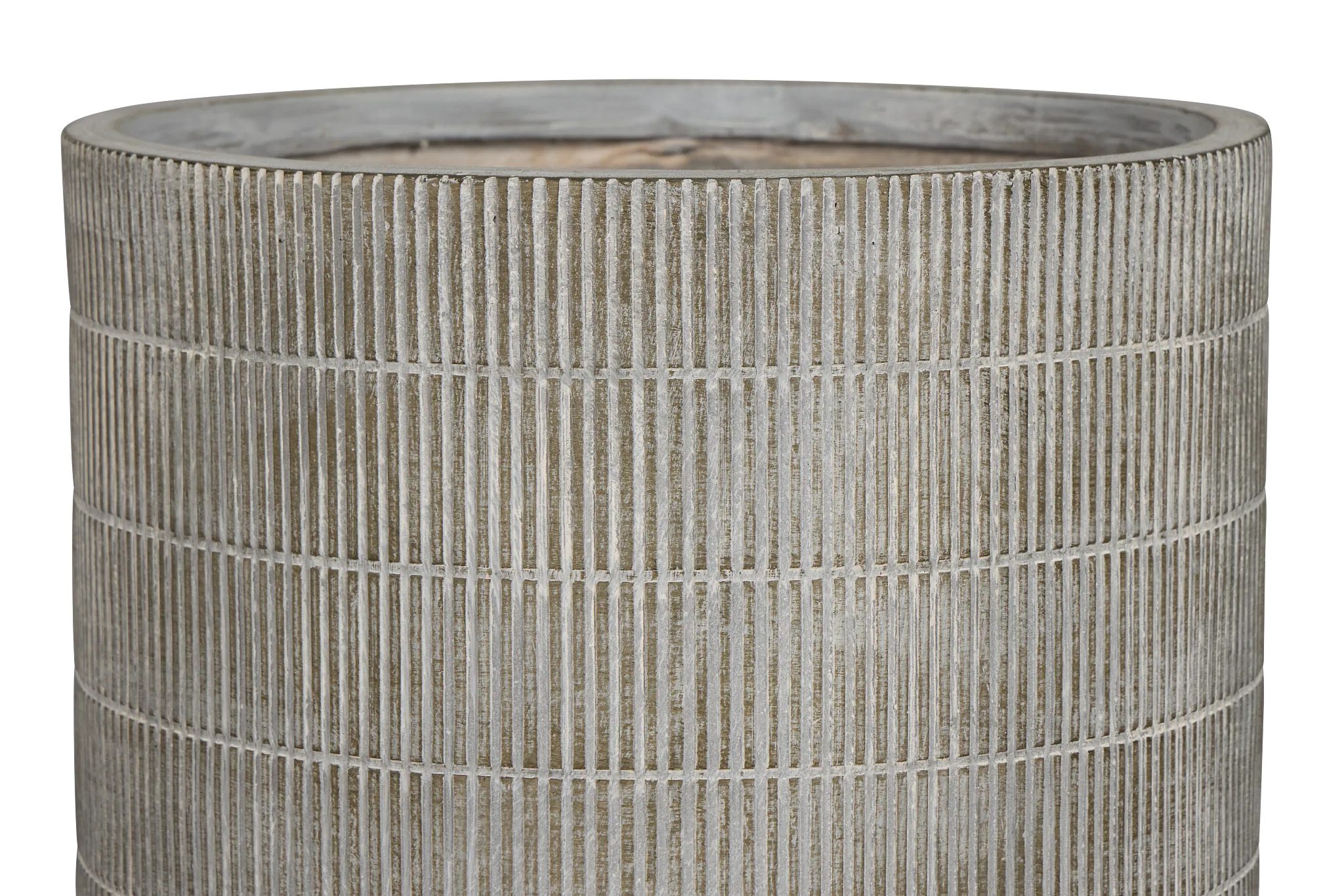 Lilani Gray Large Planter